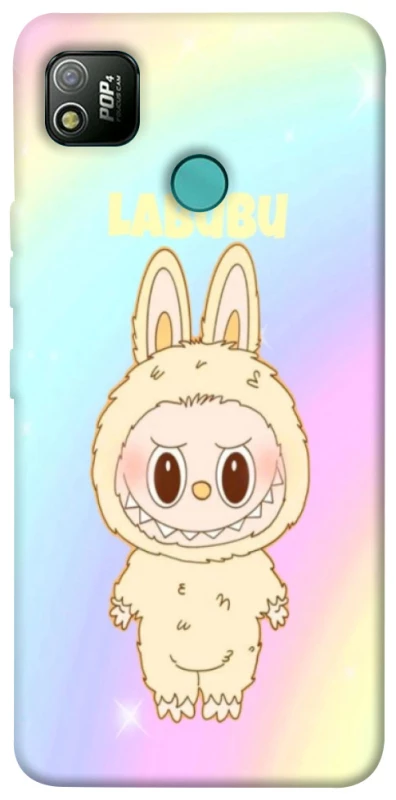 Чохол на TECNO POP 4 Fluffy Rainbow Labubu фото 1 з 1