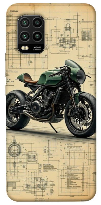 Чохол на Xiaomi Mi 10 Lite Bike model фото 1 з 1