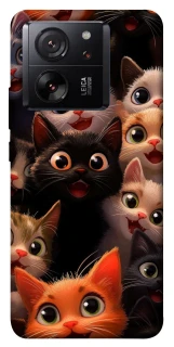 Чохол на Xiaomi 13T Pro happy cats фото 1 з 1