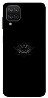 Чохол на Samsung Galaxy A12 Black Lotus фото 1 Чохол на Samsung Galaxy A12 Black Lotus фото 1 з 1