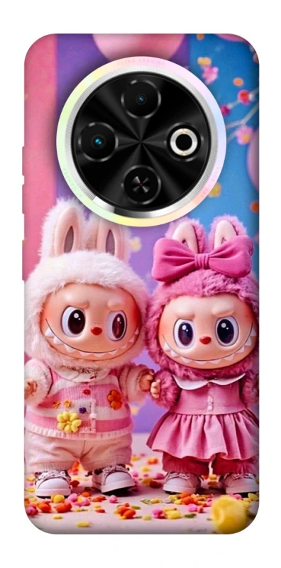 Чохол на TECNO Spark 30C Labubu twins ver.2 фото 1 з 1