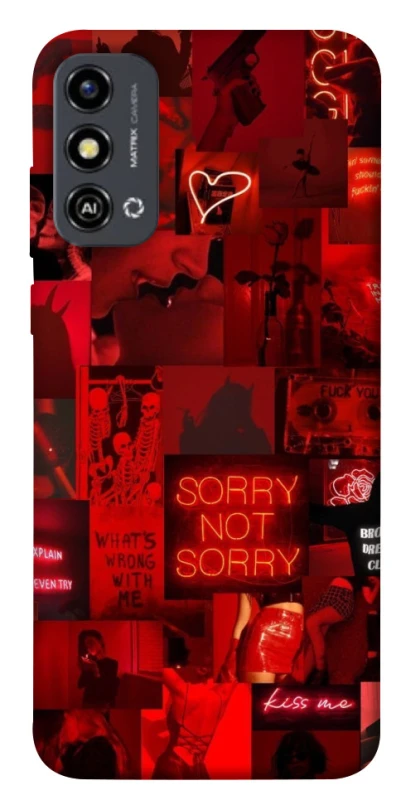 Чехол на ZTE Blade A53 Love collage ver.4 фото 1 из 1