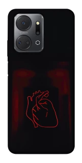 Чохол на Huawei Honor X7a Червоне серце фото 1 з 1