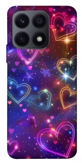 Чохол на Huawei Honor X8a Drawn hearts фото 1 з 1