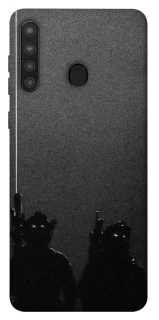 Чехол на Samsung Galaxy A21 Night operations фото 1 из 1