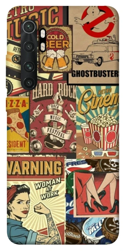 Чохол на Xiaomi Mi Note 10 Lite Retro collage ver.2 фото 1 з 1