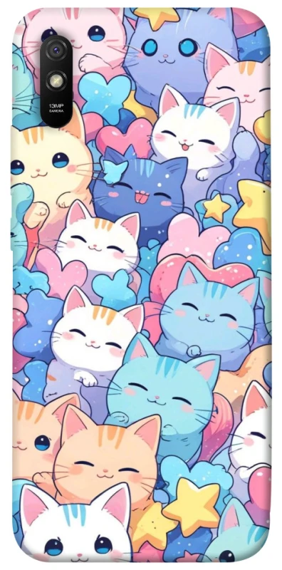 Чехол на Xiaomi Redmi 9A Funny Kittens ver.3 фото 1 из 1