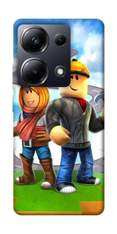 Чохол на Xiaomi Poco M6 Pro 4G Roblox Builder Adventure фото 1 з 1
