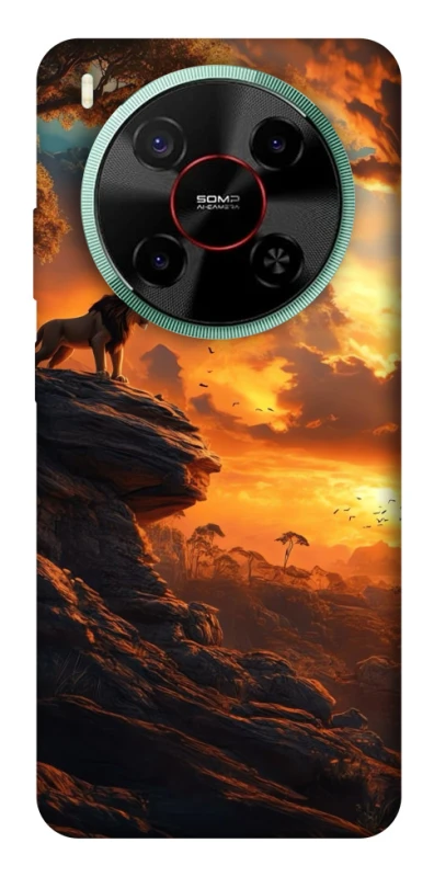 Чохол на ZTE Nubia V70 Max lion king фото 1 з 1