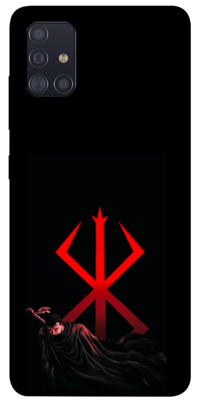Чохол на Samsung Galaxy A51 Berserk Red Logo фото 1 з 1