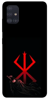 Чехол на Samsung Galaxy A51 Berserk Red Logo фото 1 из 1
