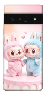 Чехол на Google Pixel 6 Pro Labubu Twins фото 1 Чехол на Google Pixel 6 Pro Labubu Twins фото 1 из 1