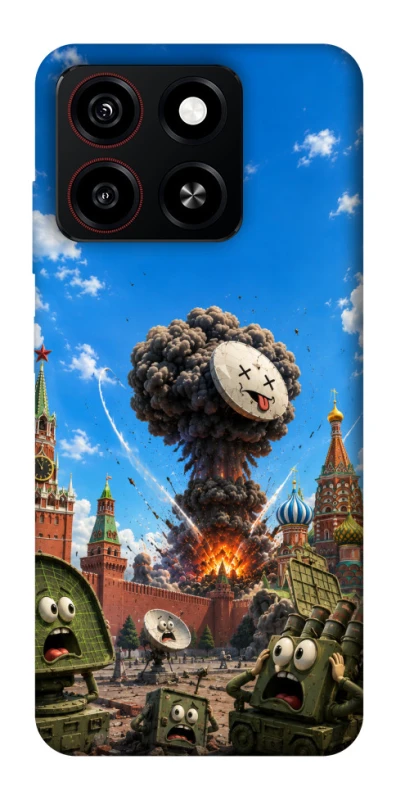 Чохол на ZTE Blade A35 4G Moscow never sleeps ver.7 фото 1 з 1