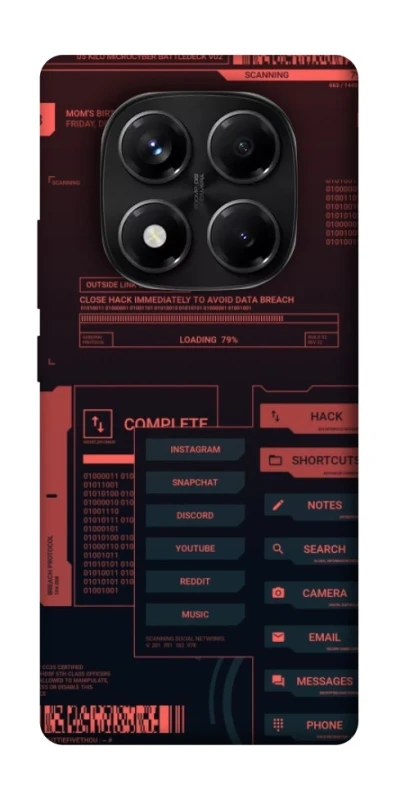 Чохол на Xiaomi Redmi Note 14 Pro 5G Attention фото 1 з 1