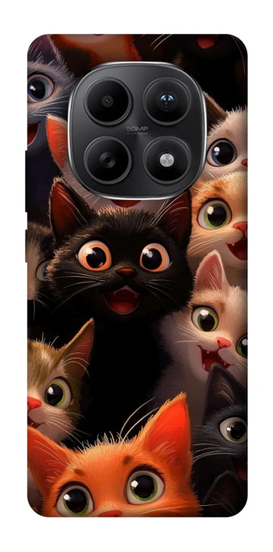 Чохол на Xiaomi Redmi Note 15 5G happy cats фото 1 з 1
