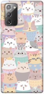 Чехол на Samsung Galaxy Note 20 Funny Kittens ver.2 фото 1 из 1
