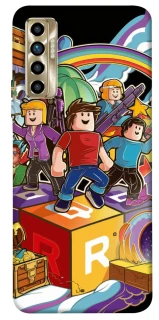Чохол на TECNO Camon 17P Roblox family фото 1 з 1