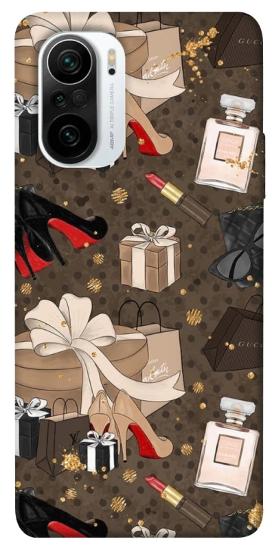 Чехол на Xiaomi Redmi K40 / K40 Pro / K40 Pro+ / Poco F3 Fashion collage ver.1 фото 1 из 1