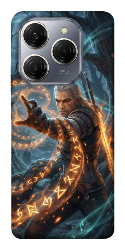 Чохол на TECNO Spark 20 Pro Witcher V1 фото 1 з 1