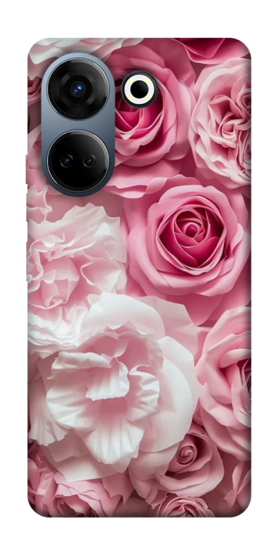 Чохол на TECNO Camon 20 Pro (CK7n) Рожеві Квіти фото 1 з 1