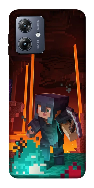 Чохол на Motorola Moto G54 Minecraft game adventure фото 1 Чохол на Motorola Moto G54 Minecraft game adventure фото 1 з 1