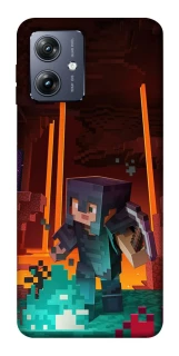 Чохол на Motorola Moto G54 Minecraft game adventure фото 1 Чохол на Motorola Moto G54 Minecraft game adventure фото 1 з 1