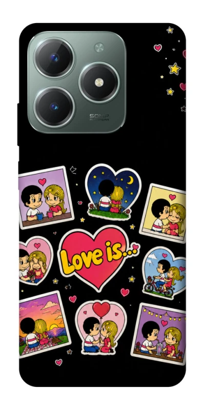 Чехол на Realme C61 Love is ver.2 фото 1 из 1