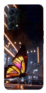 Чехол на Oppo Reno 5 4G Cyber butterfly фото 1 из 1