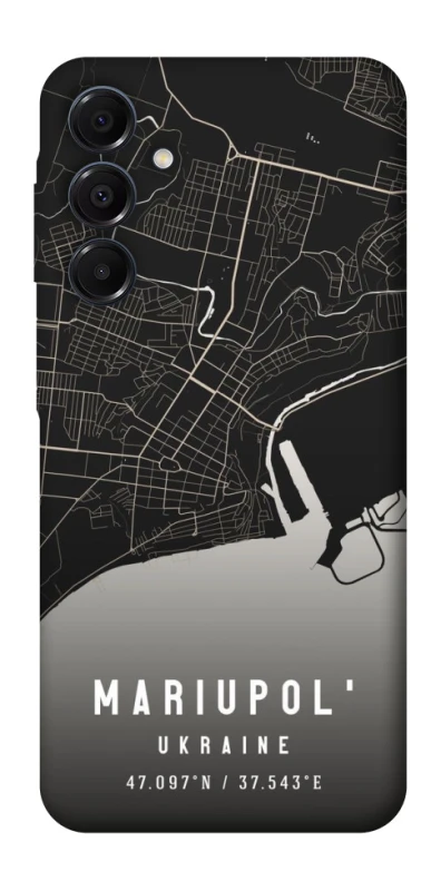 Чехол на Samsung Galaxy A16 4G/5G Mariupol map фото 1 из 1