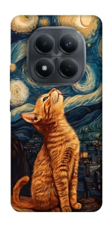 Чохол на Xiaomi Redmi Note 15 Pro 4G van gogh cat фото 1 з 1