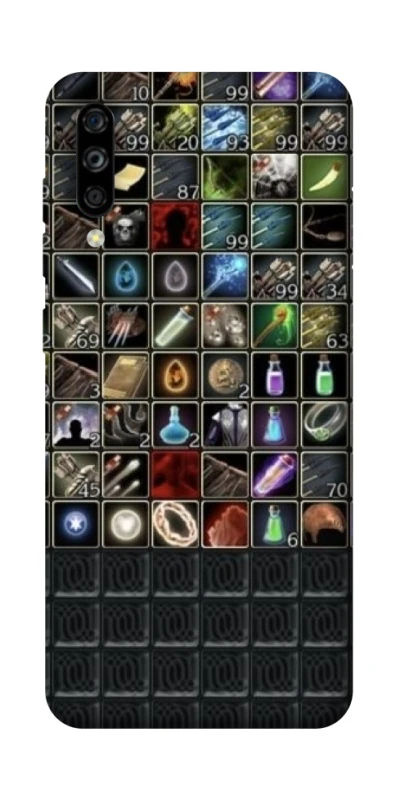 Чохол на ZTE Blade A7s (2019) Inventory menu ver.2 фото 1 з 1