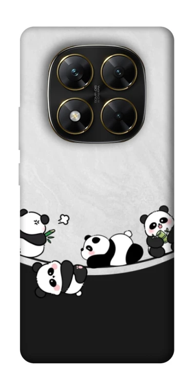 Чохол на Xiaomi Poco X7 Four pandas фото 1 з 1