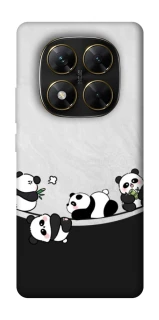 Чохол на Xiaomi Poco X7 Four pandas фото 1 з 1