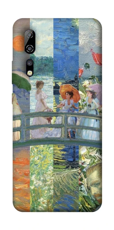 Чехол на ZTE Axon 10 Pro Art collage ver.6 фото 1 из 1
