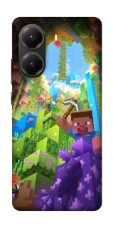 Чохол на Xiaomi Poco X6 Pro Minecraft forever фото 1 з 1