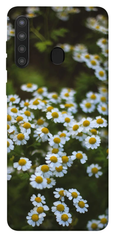 Чехол на Samsung Galaxy A21 Ромашки v13 фото 1 из 1