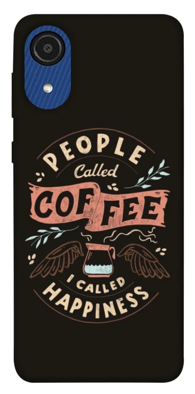 Чохол на Samsung Galaxy A03 Core Сoffee happiness фото 1 з 1
