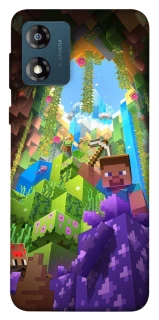 Чехол на Motorola Moto E13 Minecraft forever фото 1 из 1