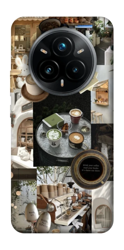 Чохол на Realme 14 Pro+ Coffee collage ver.4 фото 1 з 1