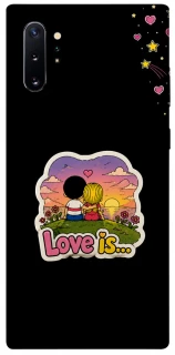 Чехол на Samsung Galaxy Note 10 Plus Love is ver.5 фото 1 из 1