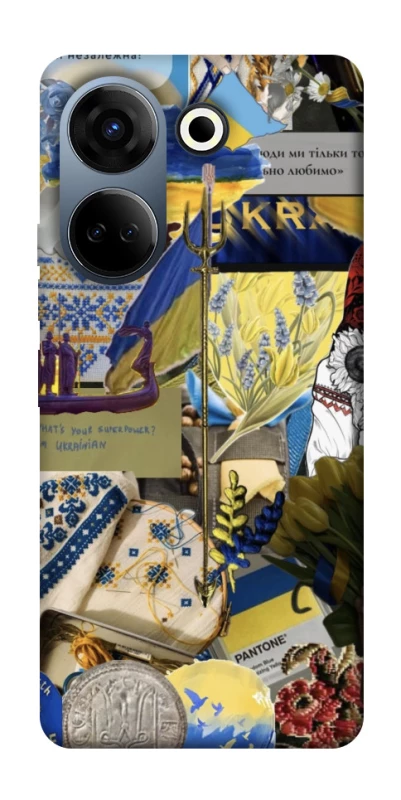 Чохол на TECNO Camon 20 Pro (CK7n) Ukraine style ver.7 фото 1 з 1