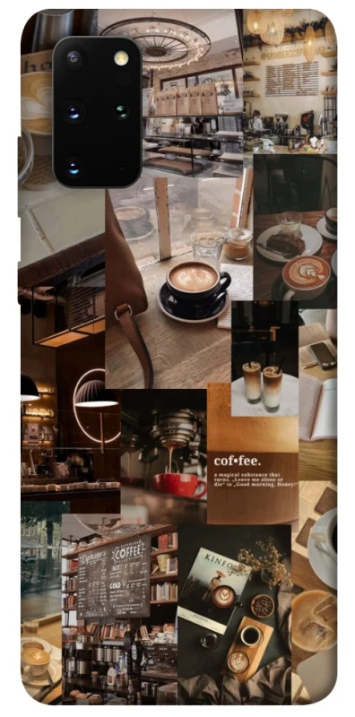 Чехол на Samsung Galaxy S20+ Coffee collage ver.2 фото 1 из 1