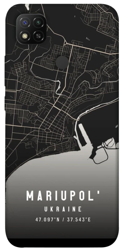 Чехол на Xiaomi Redmi 9C Mariupol map фото 1 из 1