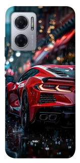 Чехол на Xiaomi Redmi Note 11E Red sports car фото 1 из 1
