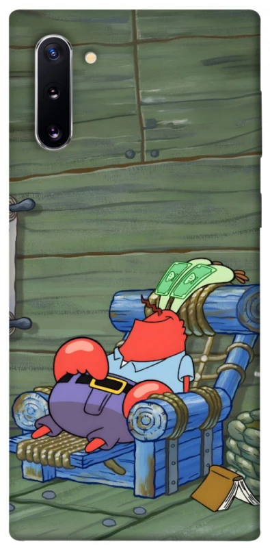 Чехол на Samsung Galaxy Note 10 Mr.Krabs фото 1 из 1