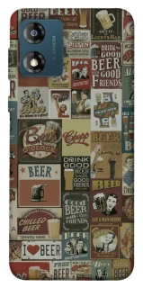 Чехол на Motorola Moto E13 Retro collage ver.1 фото 1 из 1