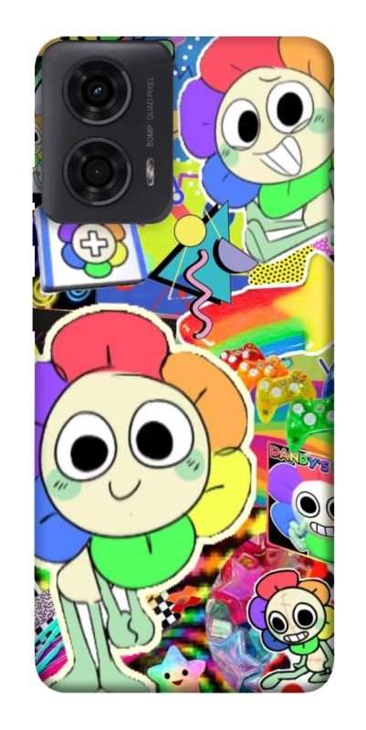 Чохол на Motorola Moto G04 Dandy world collage фото 1 з 1