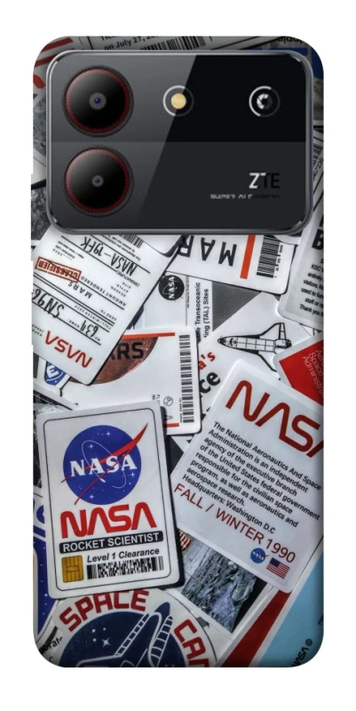 Чехол на ZTE Blade A54 4G NASA ver.4 фото 1 из 1