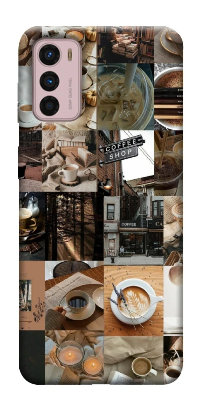 Чохол на Motorola Moto G42 Coffee collage ver.3 фото 1 з 1