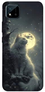 Чохол на Realme C20 Кіт під місяцем фото 1 з 1